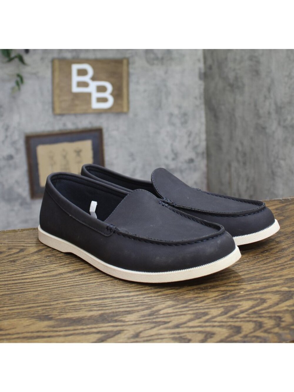 Goodfellow & Co Alfred Slip-On Loafers Dress Shoes 94809229 Navy Blue 11